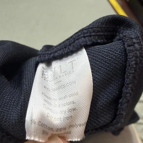 BYLT Premium Basics Drop Cut Ringer LUX T Shirt Mens XL Navy White Trim - Picture 6 of 6